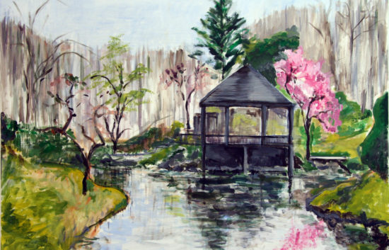 Brookside Gardens Tea House II - painting