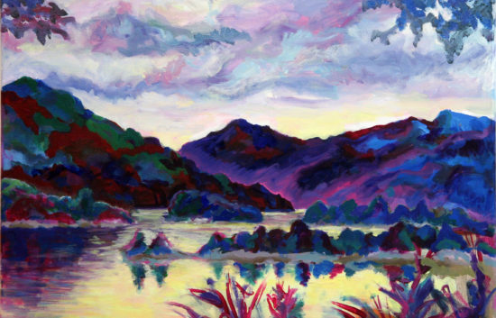 Loch Katrin - painting