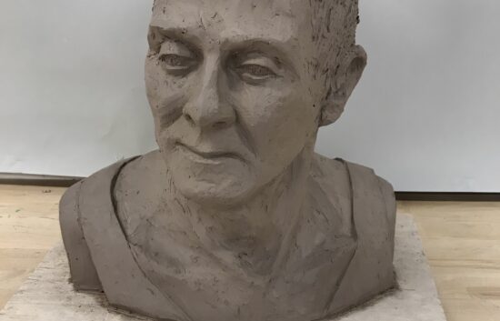 John Bust sculpture by Arleen Seed