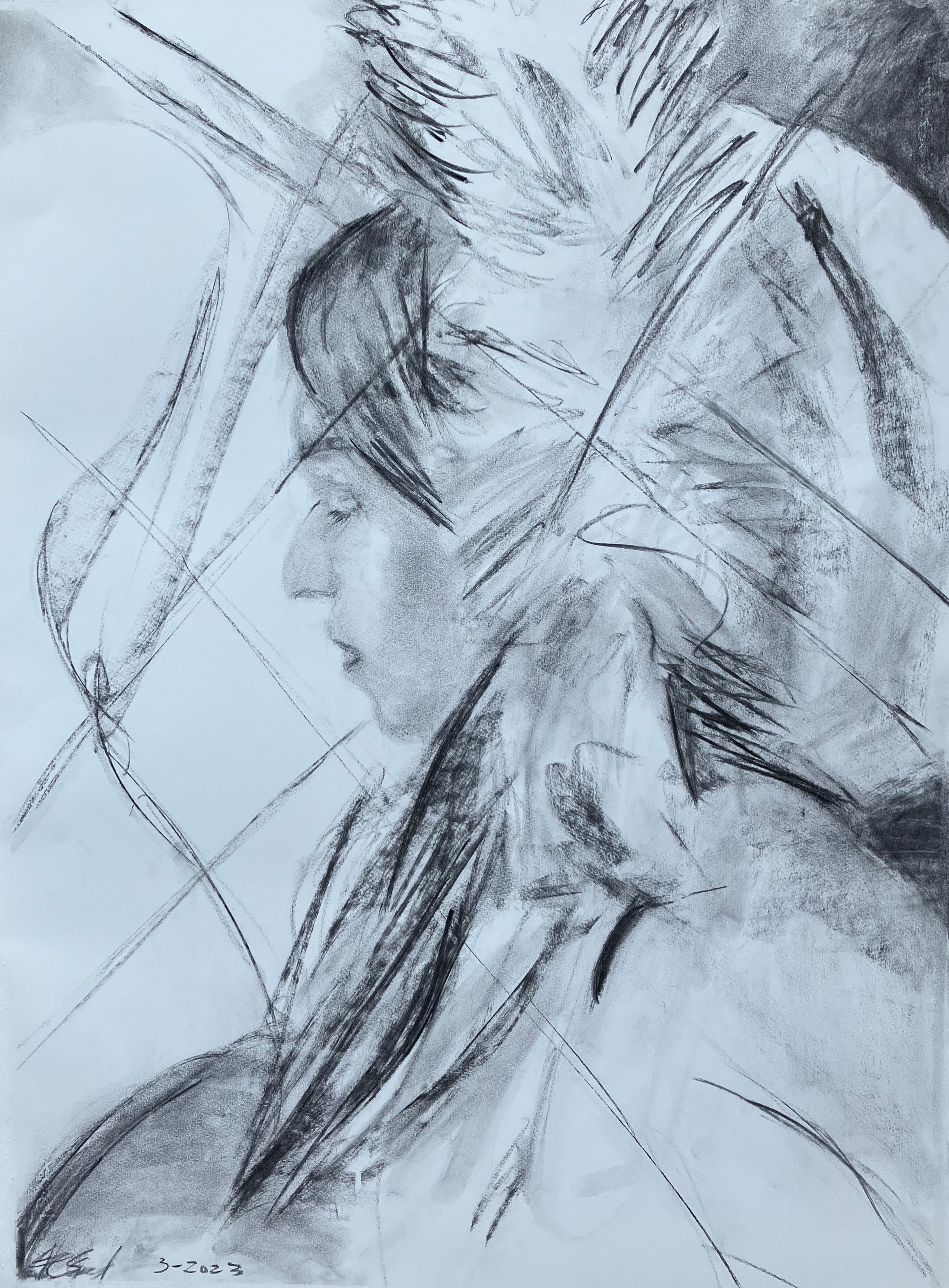 Girl with Hood by Arleen Seed