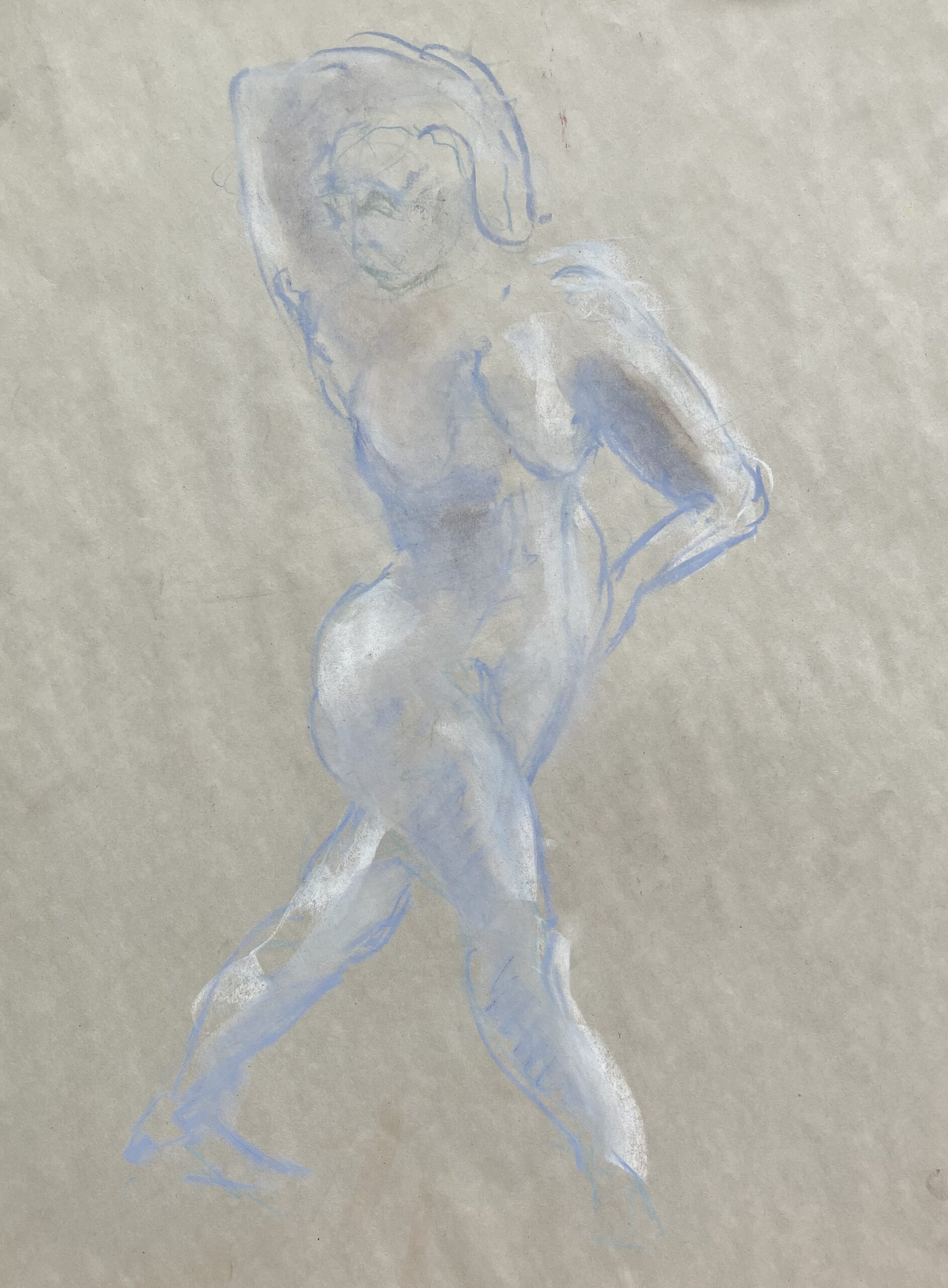 Blue Girl by Arleen Seed