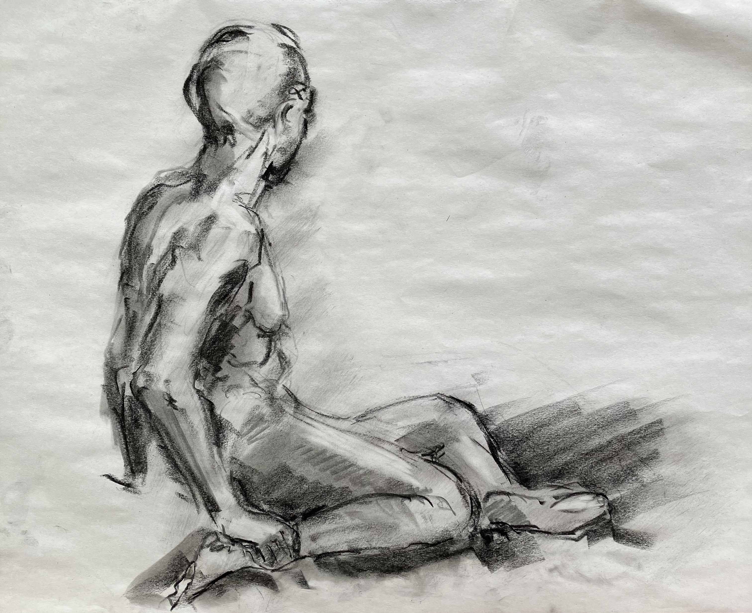 Moe Seated by Arleen Seed