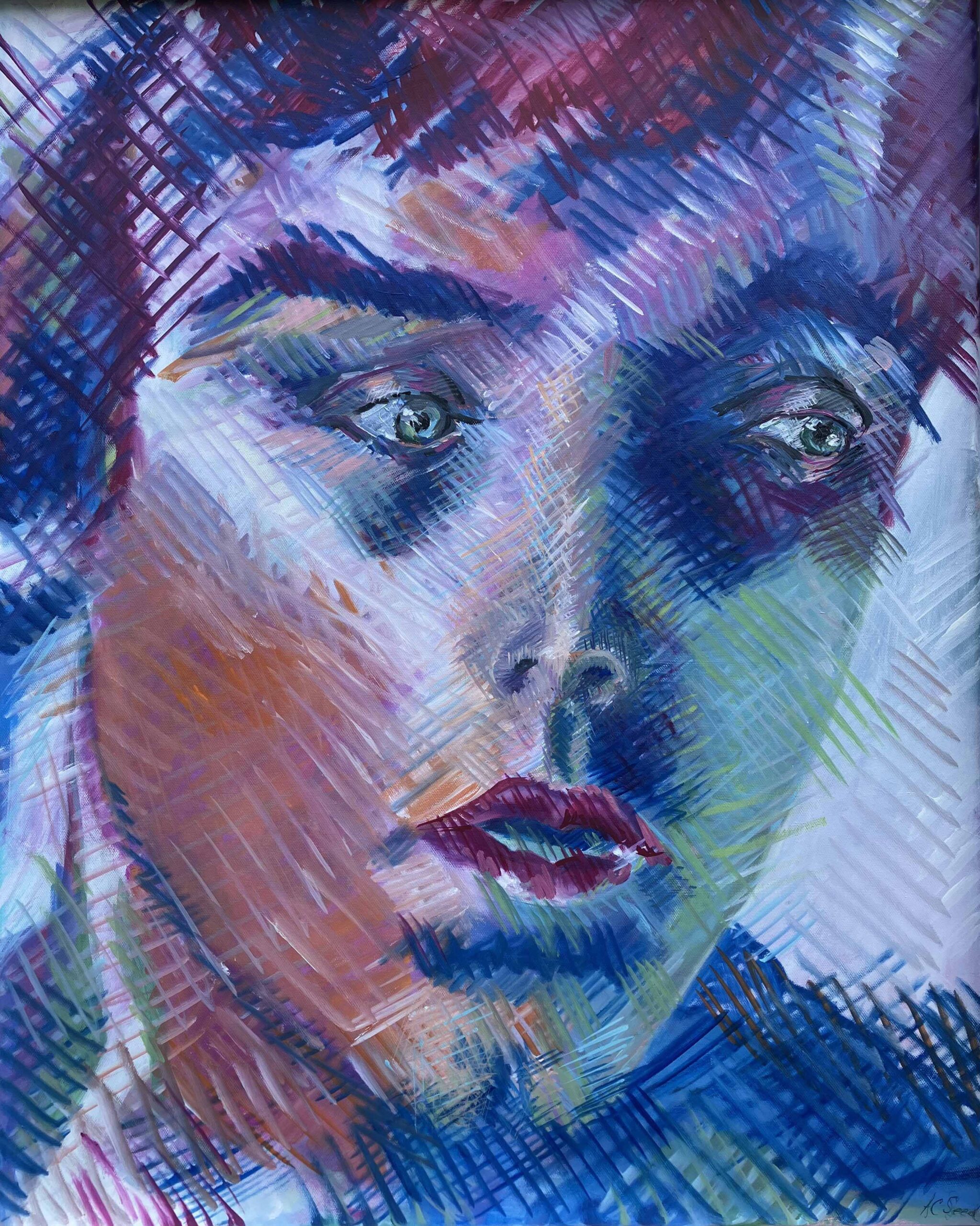 Luke - portrait by Arleen Seed