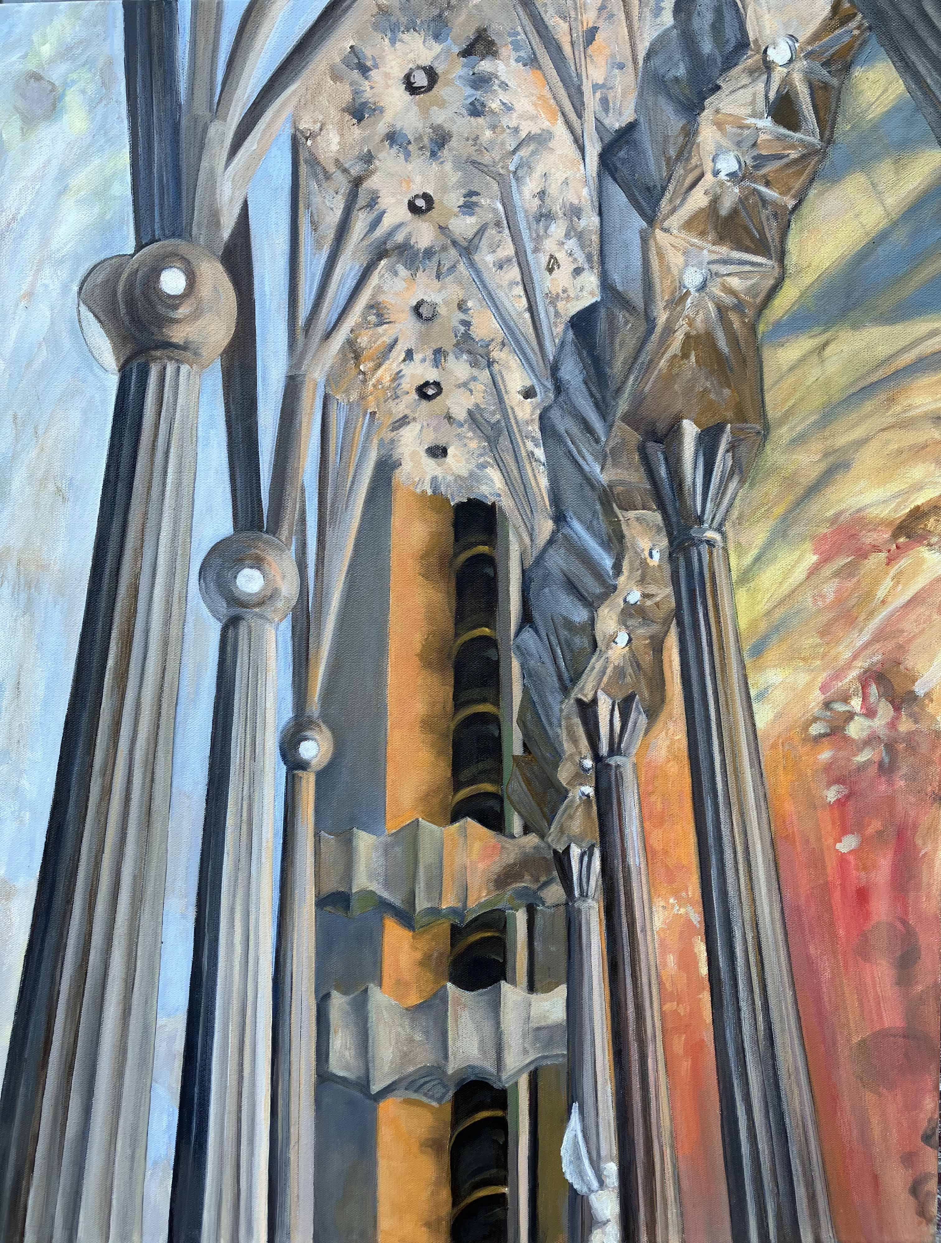 Sagrada Familia Brilliant Division by Arleen Seed