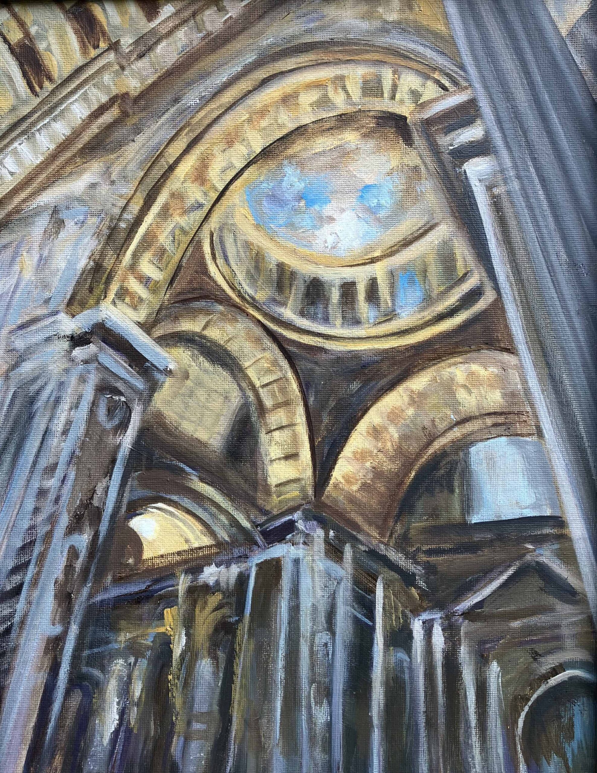 St Paul's Cathedral - art work by Arleen Seed